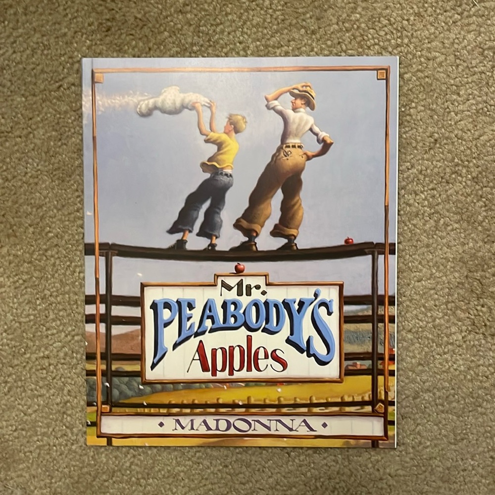Mr. PEABODY'S APPLES written by MADONNA  Art by LOREN LONG
